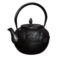BERLINGERHAUS Konvice na čaj litinová 0,8 l černá BH-7802