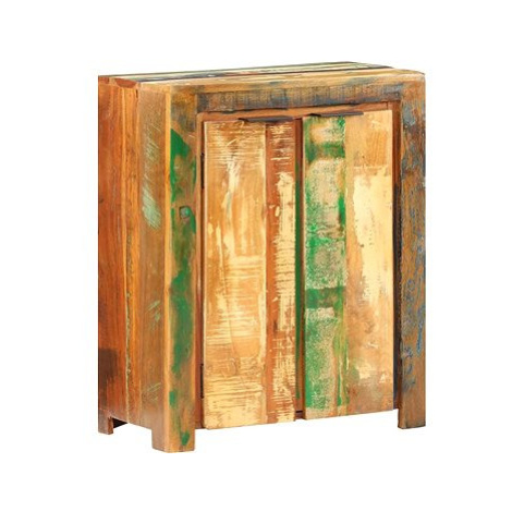 Příborník 59 × 33 × 75 cm masivní recyklované dřevo SHUMEE