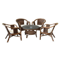 Sada rattan Romilly 1+4