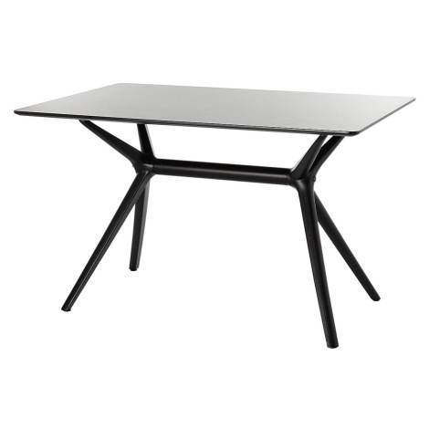 Dekoria Stůl Modesto 120x80x73cm black, 120 x 80 x 73 cm