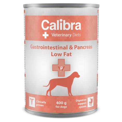 Calibra VD Dog konz. Gastrointestinal & Pancreas Low Fat 400 g