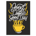 Svítící obraz - Retro Good Coffee formát A3 - Kód: 04896