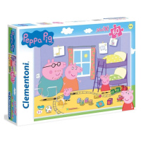 Clementoni Puzzle Maxi Prasátko Peppa / 60 dílků - Clementoni