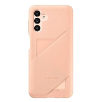 Samsung Galaxy A13 5G Zadní kryt s kapsou na kartu broskvový