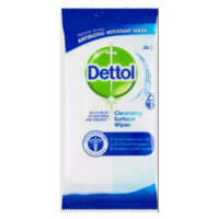 Dettol Antibakteriální ubrousky na povrchy 36 ks