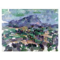 Obrazová reprodukce Mount Sainte-Victoire, 1904-06, Cezanne, Paul, 40 × 30 cm