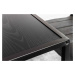 LuxD Designový barový stůl Maille 120 cm černý jasan