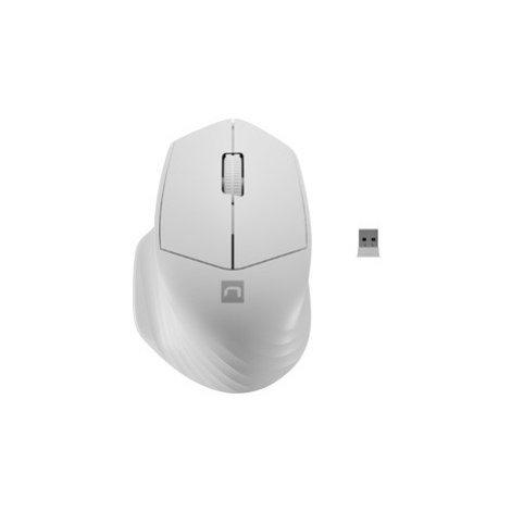 Natec optická myš SISKIN 2/1600 DPI/Kancelářská/Optická/Pro praváky/Bezdrátová USB + Bluetooth/B