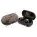Sluchátka Guess Bluetooth headphones GUTWSP4EGW TWS + ENC docking station brown 4G Metal (GUTWSP