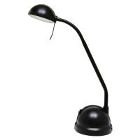 Ecolite Lampa stol. LED, 8W, 630lm, 4000K, černá L460-LED/CR