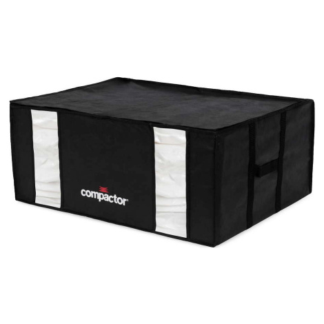 Černý úložný box s vakuovým obalem Compactor Black Edition, objem 210 l