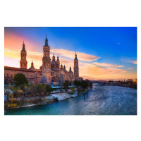 Fotografie Basilica-Cathedral of Our Lady of Pillar, Joanot, (40 x 26.7 cm)