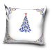 CARBOTEX - Vánoční povlečení na polštářek Blue Tree, 40/40cm, PNL231233