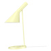 Louis Poulsen Designová stolní lampa Louis Poulsen AJ Mini žlutá