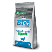 VetLife Dog Hypoallergenic Egg & Rice Natural - 12kg