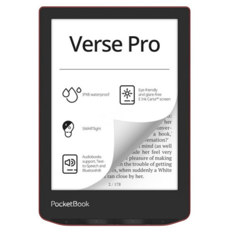 PocketBook 634 Verse PRO, Passion Red