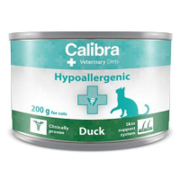 Calibra VD Cat konzerva Hypoallergenic Duck 3 × 200 g