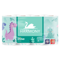 Harmony Dino Edition toaletní papír 3 vrstvy 8 ks