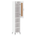 vidaXL Skříň highboard bílá 34,5 x 34 x 180 cm kompozitní dřevo