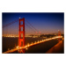 Fotografie Evening Cityscape of Golden Gate Bridge, Melanie Viola, 40 × 26.7 cm