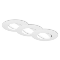 BRILONER 3ks sada LED vestavné svítidlo, 9 cm, 4,9W, 480lm, bílé BRI 7597036