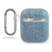 Guess GUACA2TPUJULLB pouzdro na AirPods 2. Generace / 1. Generace light blue Jeans Collection