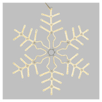 Xmas King XmasKing Flash LED motiv vločka 92x85cm, PROFI 2-pin 230V venkovní, teplá bílá