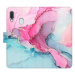 iSaprio flip pouzdro PinkBlue Marble pro Samsung Galaxy A20e