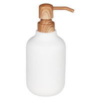 Koupelnový keramický set MUVO bílá Mybesthome název: dávkovač na mýdlo