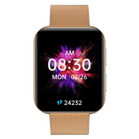 Garett Smartwatch GRC MAXX smart hodinky Gold Steel