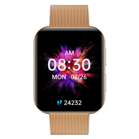 Garett Smartwatch GRC MAXX smart hodinky Gold Steel