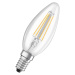 OSRAM LED žárovka-svíčka E14 4W filament 2 700K sada 3ks
