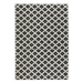 NORTHRUGS - Hanse Home koberce Kusový koberec Twin-Wendeteppiche 103124 schwarz creme – na ven i