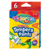 Temperové barvy Colorino 12 ml - 6 barev