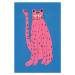 Ilustrace Pink cat, Little Dean, 26.7 × 40 cm