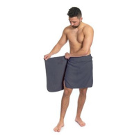 Interkontakt Pánský saunový ručník Dark Grey
