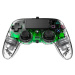 Gamepad Nacon Compact Controller Clear Green (PS4)