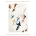 Obraz 30x40 cm Abstract Birds – Malerifabrikken