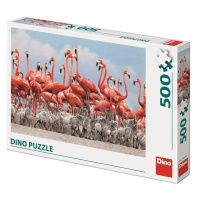 Puzzle 500 Plameňáci