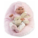 Llorens 73808 NEW BORN HOLČIČKA - realistická panenka miminko s celovinylovým tělem  40 cm