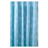 Aqualine Sprchový závěs 180x200cm, polyester, modrá, mušle