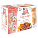 Kapsičky Brit Care Cat Flavour box filety v omáčce Multi 12x85g