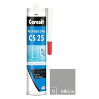 Ceresit Sanitární silikon CS 25 anthracite, 280 ml