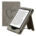 KW Mobile - Brushed Heart - KW5626203 - Pouzdro pro Amazon Kindle Paperwhite 5 (2021) - šedé