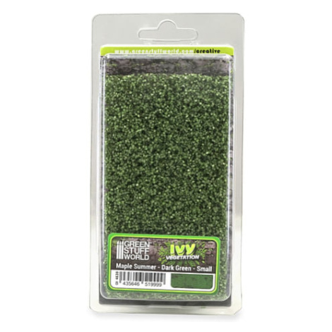 Dekorace Green Stuff World: Ivy Foliage - Dark Green Maple - Small