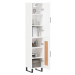 vidaXL Skříň highboard bílá 34,5 x 34 x 180 cm kompozitní dřevo