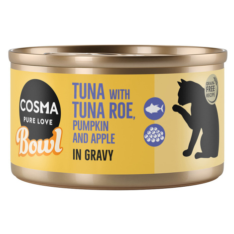 Cosma Bowl 12 x 80 g - výhodné balení - tuňák s jikrami tuňáka