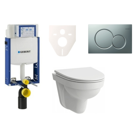 Cenově zvýhodněný závěsný WC set Geberit k zazdění + WC Laufen Laufen Pro Nordic SIKOGE2H3