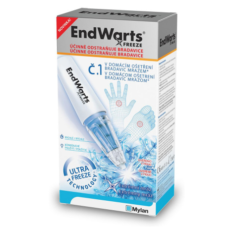 EndWarts FREEZE kryoterapie bradavic 7,5 g