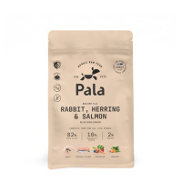 Raw krmivo pro psy Pala - #4 KRÁLÍK, SLEĎ A LOSOS množství: 400 g